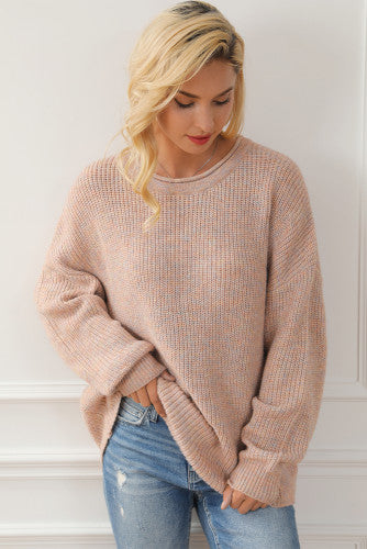 Multi-color crewneck sweater